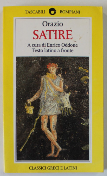 SATIRE di QUINTO ORAZIO FLACCO , 1994 *TEXT IN LIMBA ITALIANA