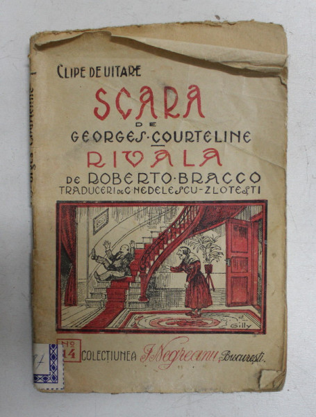 SCARA de GEORGES COURTELINE -  RIVALA de ROBERTO BRACCO , 1924