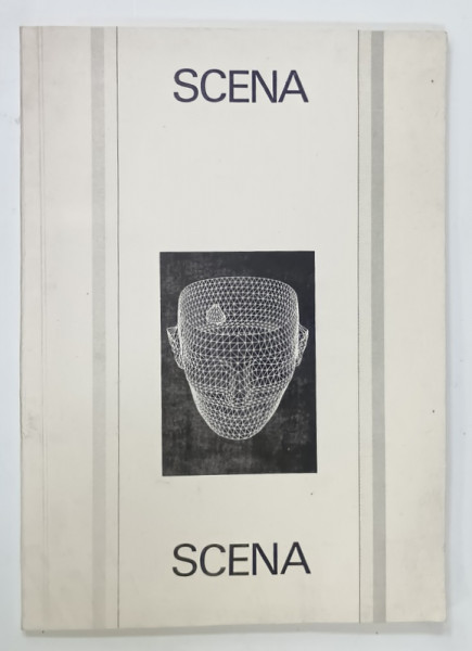 SCENA , REVISTA TEATRULUI MIC , ANII '90 , CONTINE PATRU DEDICATII , VEZI DESCRIEREA  !
