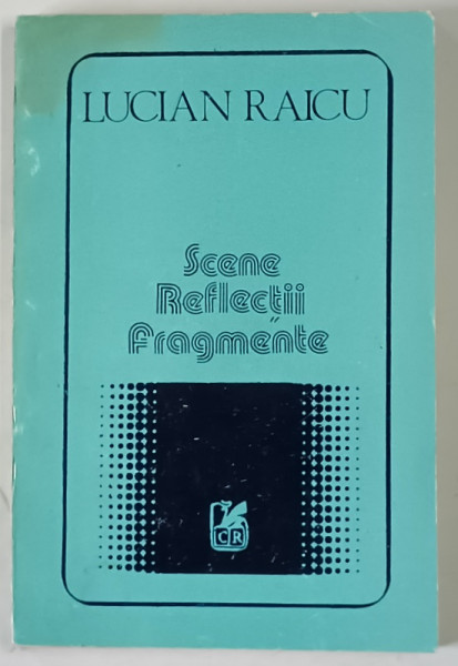SCENE , REFLECTII , FRAGMENTE de LUCIAN RAICU , 1994 *PREZINTA HALOURI DE APA