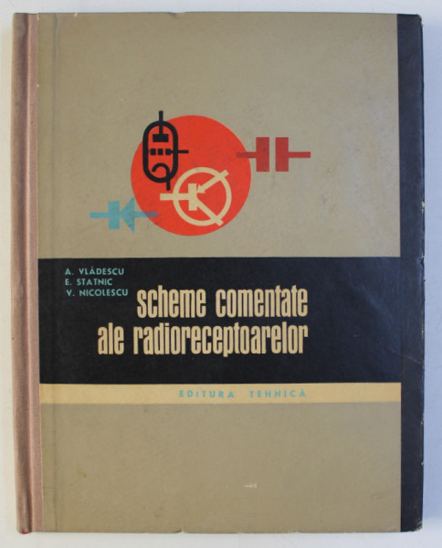 SCHEME COMENTATE ALE RADIORECEPTOARELOR de A. VLADESCU , E. STATNIC , V. NICOLESCU , 1965