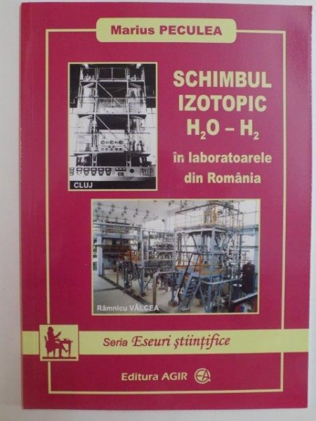 SCHIMBUL IZOTOPIC H2O-H2 IN LABORATOARELE DIN ROMANIA de MARIUS PECULEA 2015