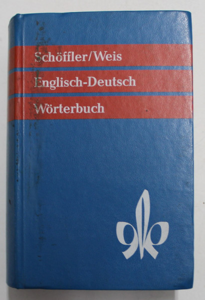 SCHOFFLER - WEIS WORTERBUCH DER ENGLISCHEN UND DEUTSCHEN SPRACHE I. ENGLISH - DEUTSCH von ERWIN WEIS und ERICH WEIS , 1971