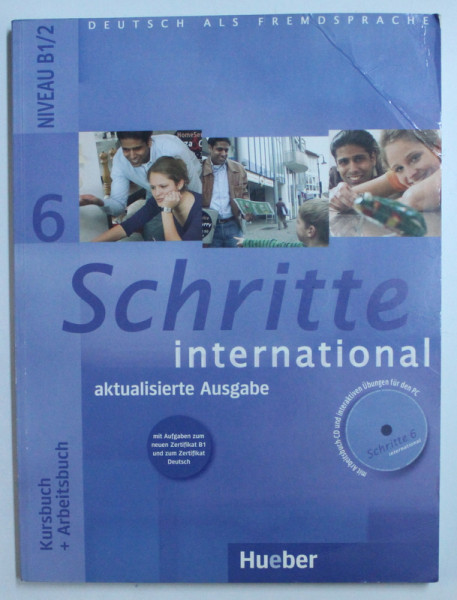SCHRITTE INTERNATIONAL AKTUALISIERTE , 6 , NIVEAU B1 / 2 , KURSBUCH + ARBEITSBUCH , MIT CD *, 2013