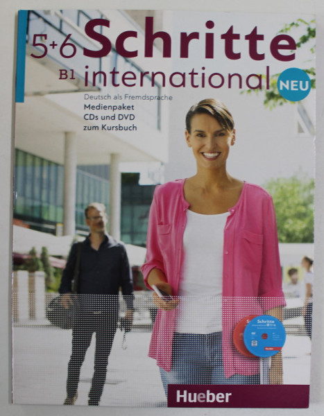 SCHRITTE INTERNATIONAL , DEUTSCH ALS FREMDSPRACHE  5+6 , MEDIENPAKET CDs UND DVD ZUM  KURZBUCH , ANII '2000