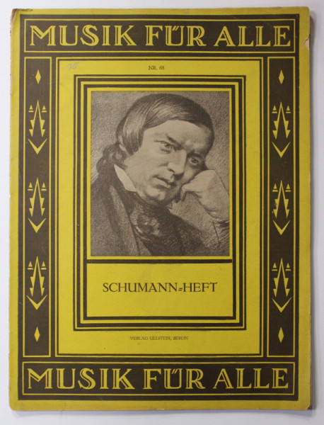 SCHUMANN - HEFT , 1910 , PARTITURI