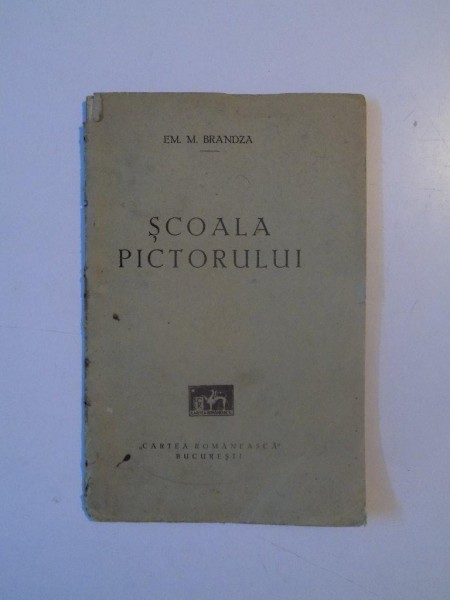 SCOALA PICTORULUI de EM. M. BRANDZA