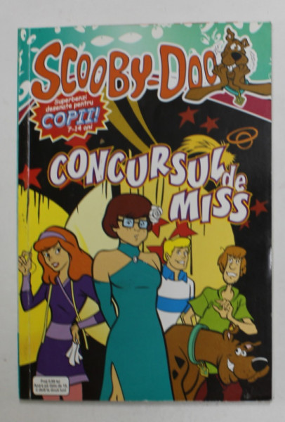 SCOOBY - DOO - CONCURSUL DE MISS , text de ROBBIE BUSCH ...TERRANCE GRIEP Jr. , 2009, BENZI DESENATE *