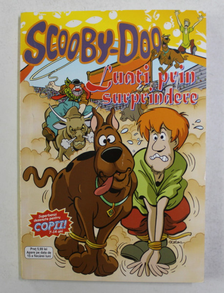 SCOOBY - DOO - LUATI PRIN SURPRINDERE ,  2008 , BENZI DESENATE *