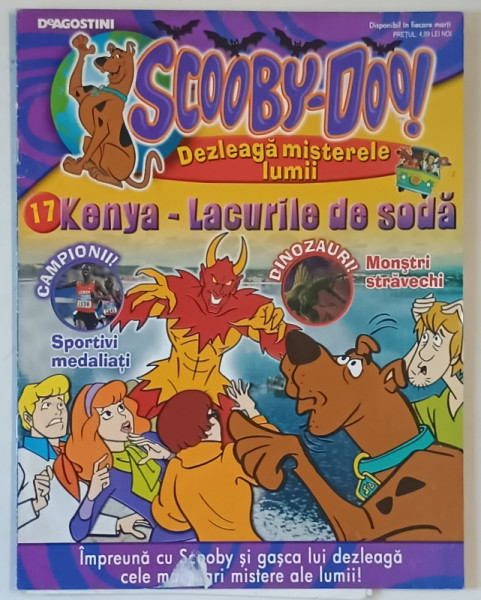 SCOOBY - DOO ! , REVISTA SAPTAMANALA  PENTRU COPII , NR. 17 , 2006