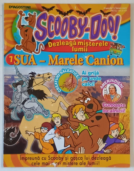 SCOOBY - DOO ! , REVISTA SAPTAMANALA  PENTRU COPII , NR. 7 , 2006