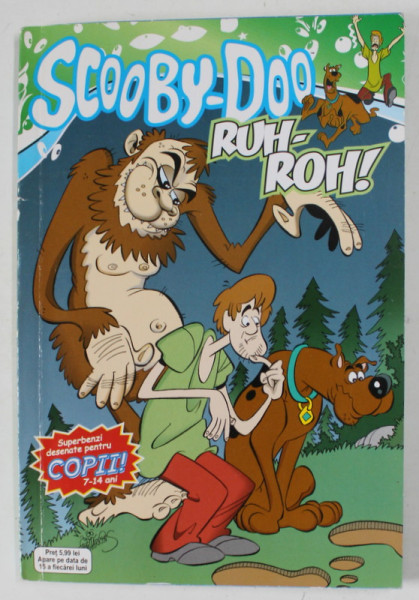 SCOOBY - DOO , RUH - ROH ! , de CHRIS DUFFY ...JOE STATON , 2008, BENZI DESENATE