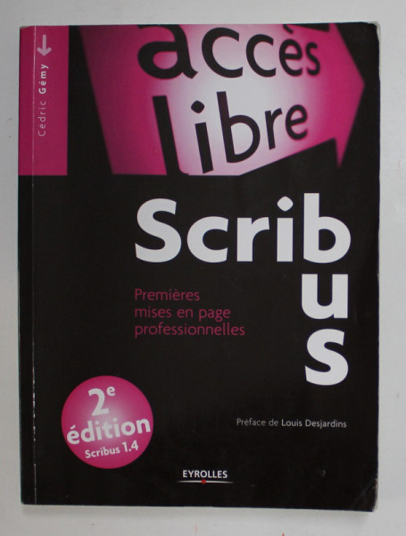 SCRIBUS - PREMEIERES MISES EN PAGE PROFESSIONNELLES par CEDRIC GEMY , 2012 , PREZINTA PETE SI HALOURI DE APA *