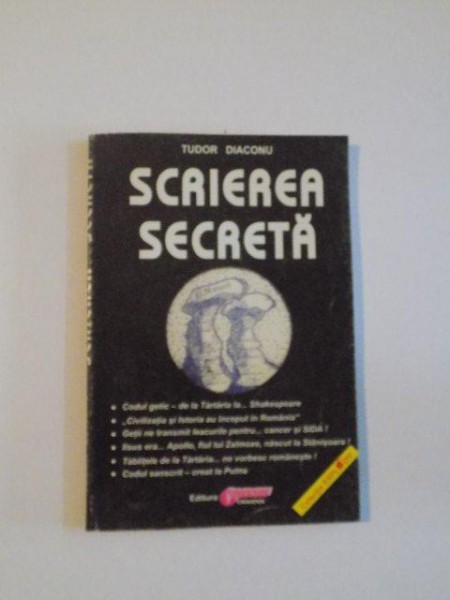 SCRIEREA SECRETA de TUDOR DIACONU