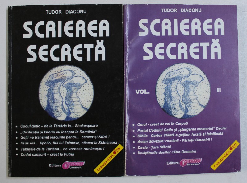 SCRIEREA SECRETA, VOLUMELE I-II de TUDOR DIACONU