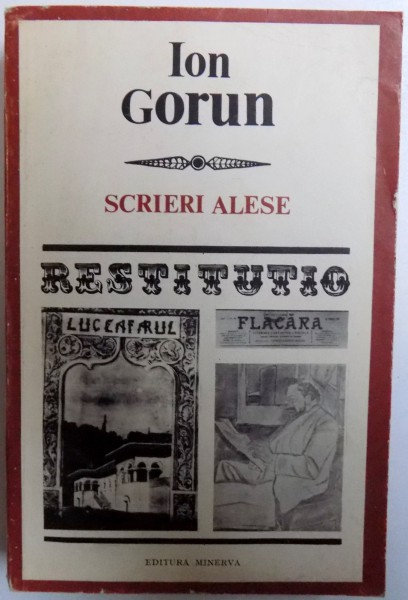 SCRIERI ALESE de ION GORUN , 1983