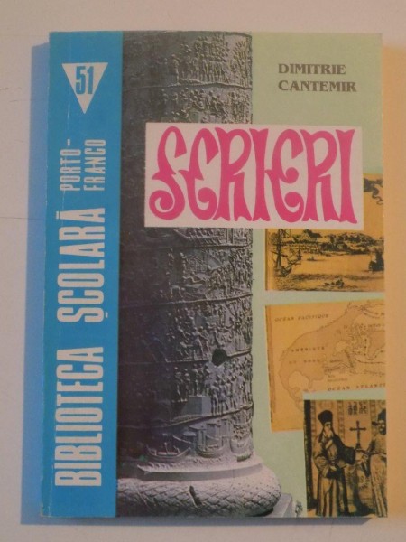 SCRIERI de DIMITRIE CANTEMIR 1996