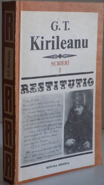 SCRIERI , VOLUMUL I de G. T. KIRILEANU , 1989