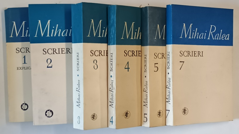 SCRIERI , SET DE 5 VOLUME de MIHAI RALEA , 1972 *VOLUMELE I , II , III , IV , V , VII