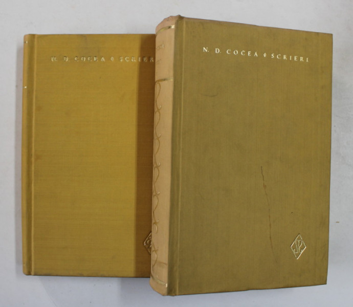 SCRIERI VOL. I - II de N. D. COCEA , 1969