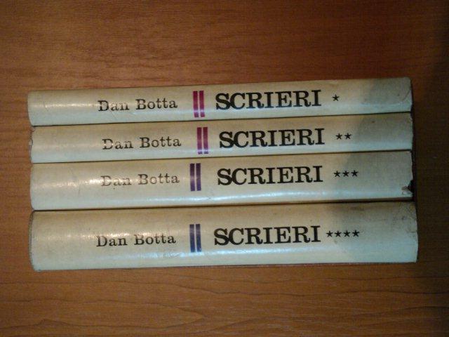 SCRIERI VOL I , II , III , IV de DAN BOTTA , 1968