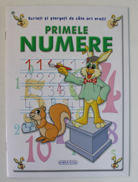 SCRIETI SI STERGETI DE CATE ORI VRETI , PRIMELE NUMERE , 2023 *LIPSA PIX