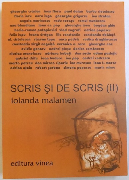 SCRIS SI DE SCRIS (II) de IOLANDA MALAMEN, 2005