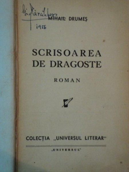 SCRISOARE DE DRAGOSTE/ INVITATIA LA VALS/CAZUL MAGHERU de MIHAIL DRUMES