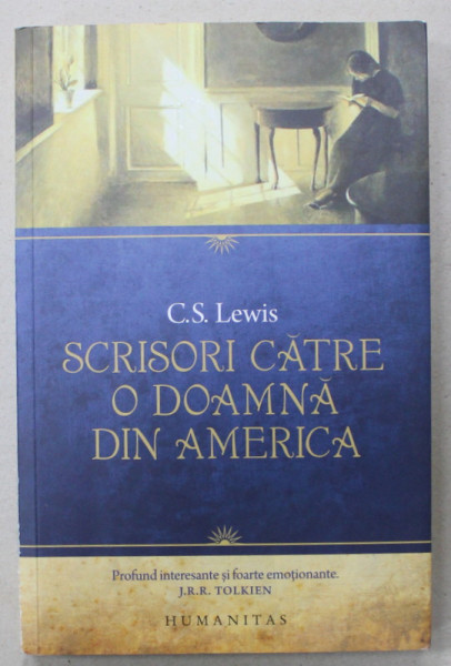 SCRISORI CATRE O DOAMNA DIN AMERICA de C.S. LEWIS , 2023