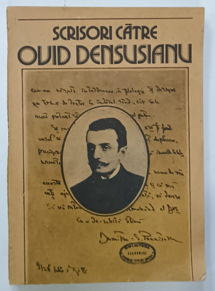 SCRISORI  CATRE OVID DENSUSIANU , VOLUMUL IV , 1989