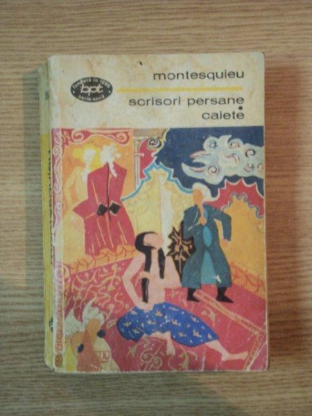 SCRISORI PERSANE.CAIETE-MONTESQUIEU  1970