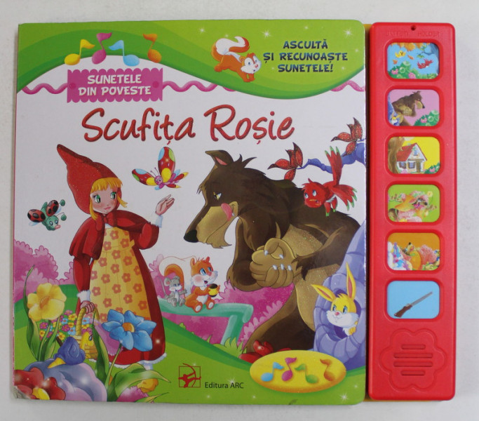 SCUFITA ROSIE - CARTE INTERACTIVA , CONTINE SI UN MECANISM SONOR , 2015