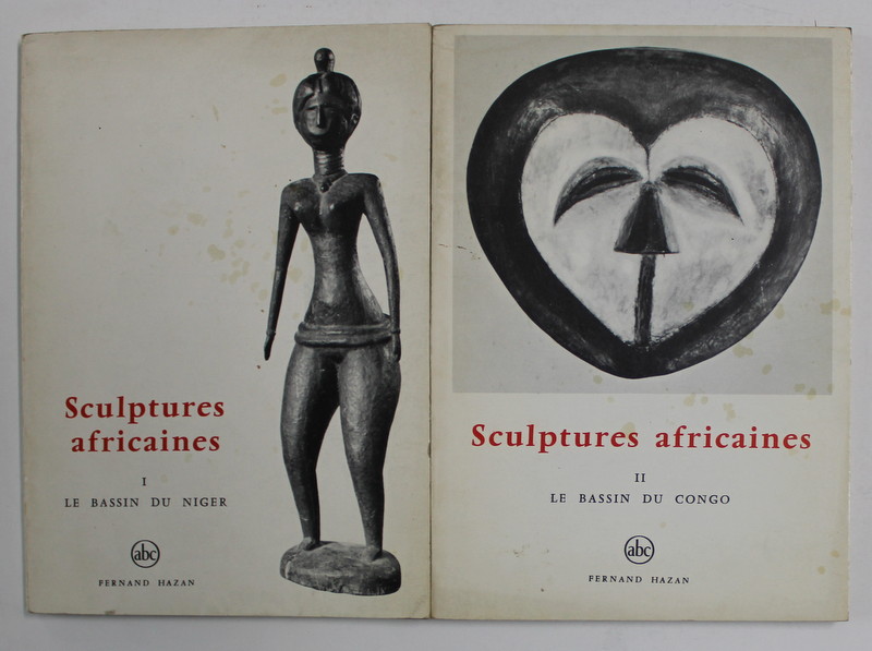 SCULPTURES AFRICAINES par WILLIAM FAGG , VOLUMELE I - II , 1966
