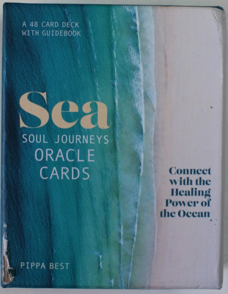 SEA  SOUL JOURNEY , ORACLE  CARDS , A 48 CARD DECK WITH GUIDEBOOK  by PIPPA BEST , 2022