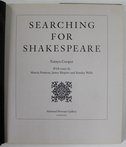 SEARCHING FOR SHAKESPEARE by TARNYA COOPER , 2006