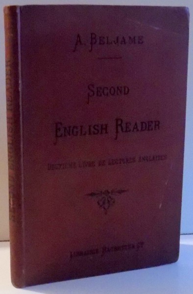 SECOUND ENGLISH READER by A. BELJAME , 1890