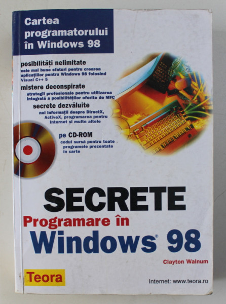 SECRETE PROGRAMARE IN WINDOWS 98 de CLAYTON WALNUM , 2002