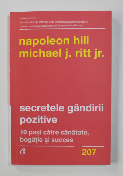 SECRETELE GANDIRII POZITIVE de NAPOLEON HILL , MICHAEL J. RITT JR . , 2021