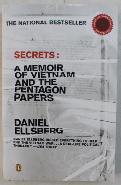 SECRETS - A MEMOIR OF VIETNAM AND THE PENTAGON PAPERS by DANIEL ELLSBERG , 2002