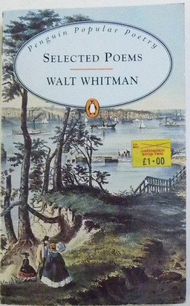 SELECTED POEMS by WALT WHITMAN , 1996