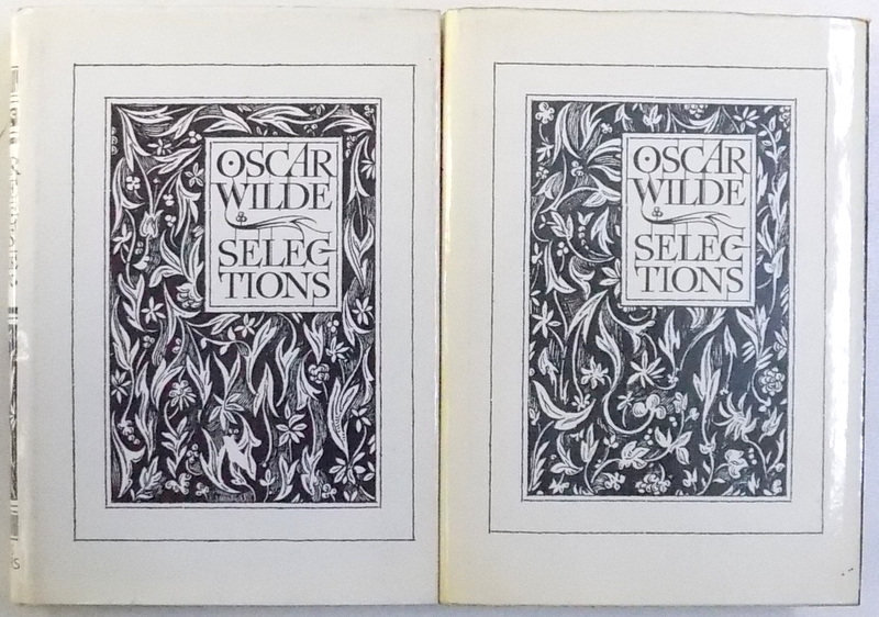 SELECTIONS FROM OSCAR WILDE , VOLUME I - II , 1979