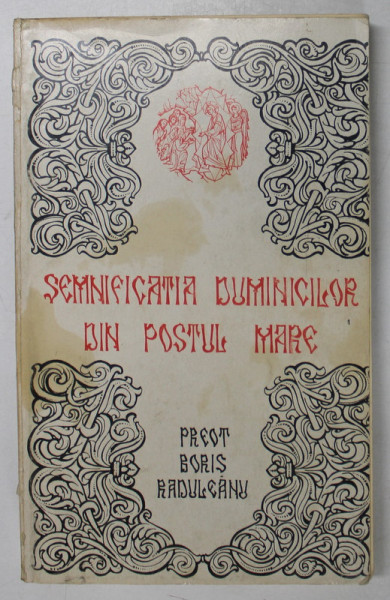 SEMNIFICATIA DUMINICILOR DIN POSTUL MARE VOL. II de PREOT BORIS RADULEANU , 1996