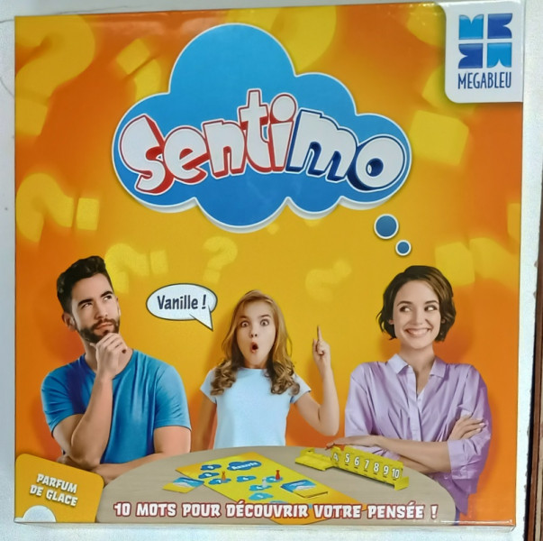 SENTIMO , 10 MOTS POUR DECOUVRIR VOTRE PENSEE ! , JOC DE FAMILIE INCEPAND CU VARSTA  DE 7 ANI , 2022