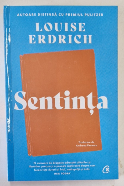 SENTINTA de LOUISE ERDRICH , 2023 *COTOR LIPIT CU SCOCI