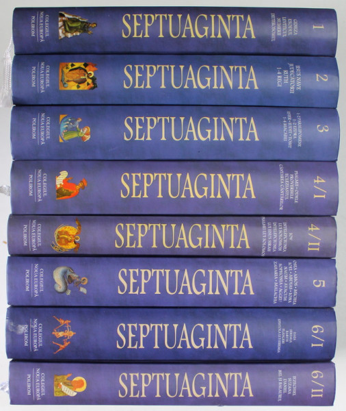 SEPTUAGINTA VOL 1 , 2 , 3 , 4/I , 4/II , 5 , 6/I, 6/II de CRISTIAN BADILITA , FRANCISCA BALTACEANU , MONICA BROSTEANU , DAN SLUSANSCHI , 2004