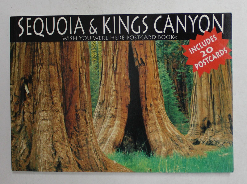 SEQUOIA and KINGS CANION , INCLUDES 20 POSTCARDS , ANII '2000