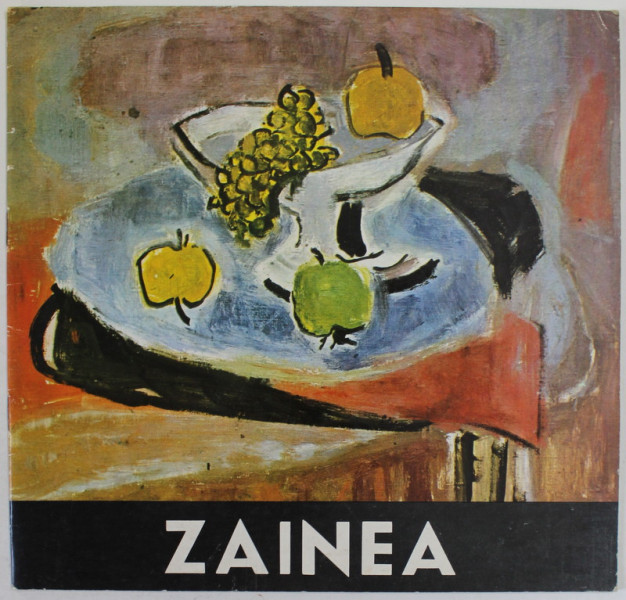 SERBAN ZAINEA , PICTURA - GRAFICA , CATALOG DE EXPOZITIE , SALA DALLES , IUNIE , 1986