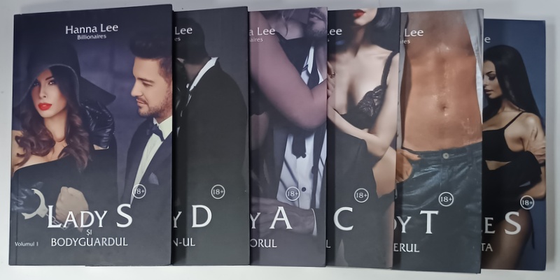 SERIA ' BILLIONAIRES ' de HANNA LEE , VOLUMELE I - VI , 2019 , LITERATURA EROTICA , 18 + !