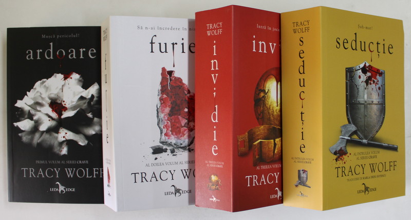 SERIA CRAVE , VOLUMELE I - IV de TRACY WOLFF , 2021