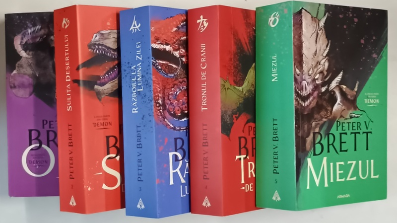 SERIA DEMON , VOLUMELE I - V de PETER V. BRETT , 2024